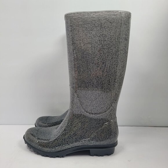 Chinook Women's Black Rubber Rain Boots US Size 7 NWOT - Picture 2 of 11